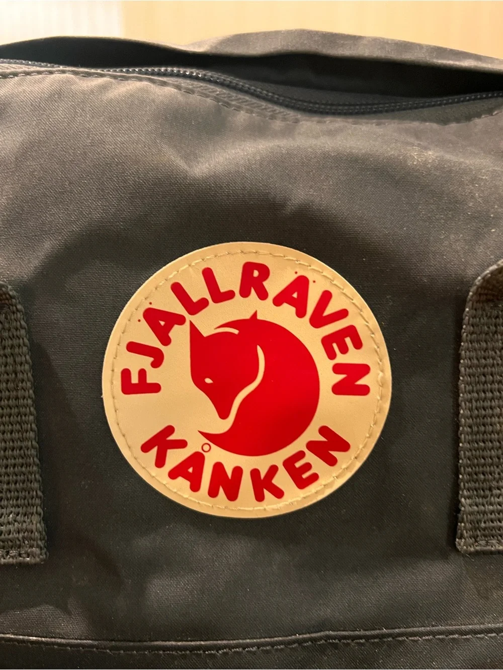 Fjallraven Kånken Mini Super Grey Backpack Vinylon Adjustable Straps Outdoor
